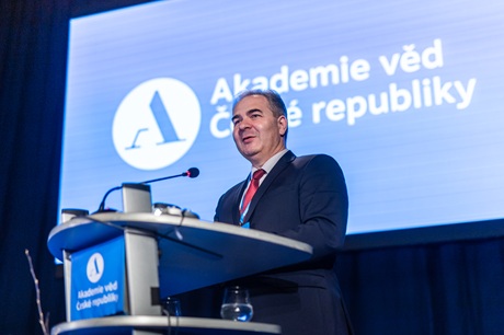 Radomír Pánek at the 64th Academy Assembly.