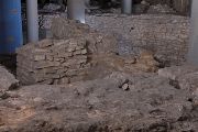 Pražský hrad, vykopávky pod Jiřským klášterem, současný stav. 